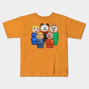 Our Nostalgic Little Family Kids T-Shirt